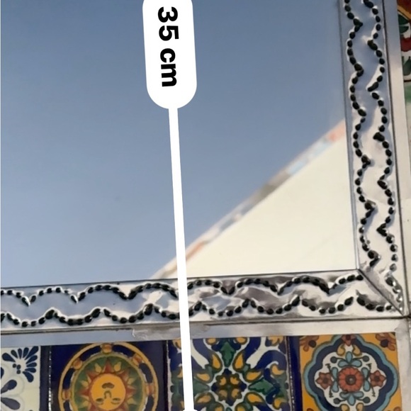 Colorful Mosaic Wall Mirror - Picture 4 of 5